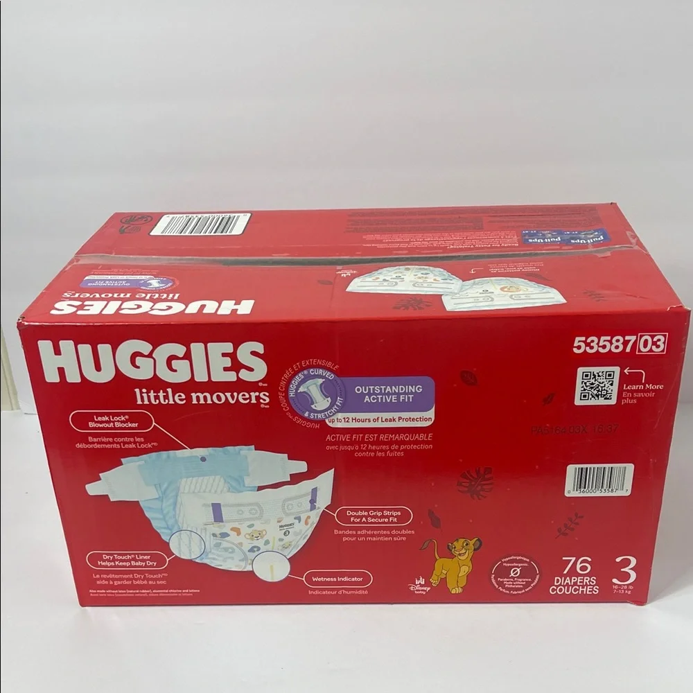 Huggies Little Movers Diapers Size 3